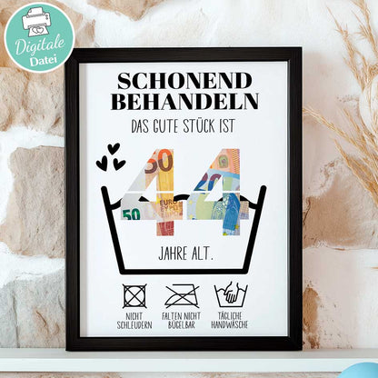 Geldgeschenk zum 44. Geburtstag Herzensprojekt Manufaktur