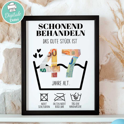 Geldgeschenk zum 47. Geburtstag Herzensprojekt Manufaktur