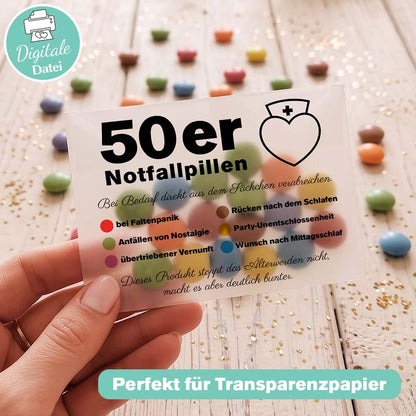 Lustiges Geschenk zum 50. Herzensprojekt Manufaktur