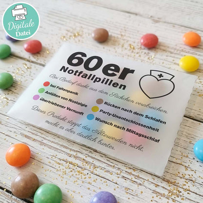 Lustiges Geschenk zum 60. Herzensprojekt Manufaktur