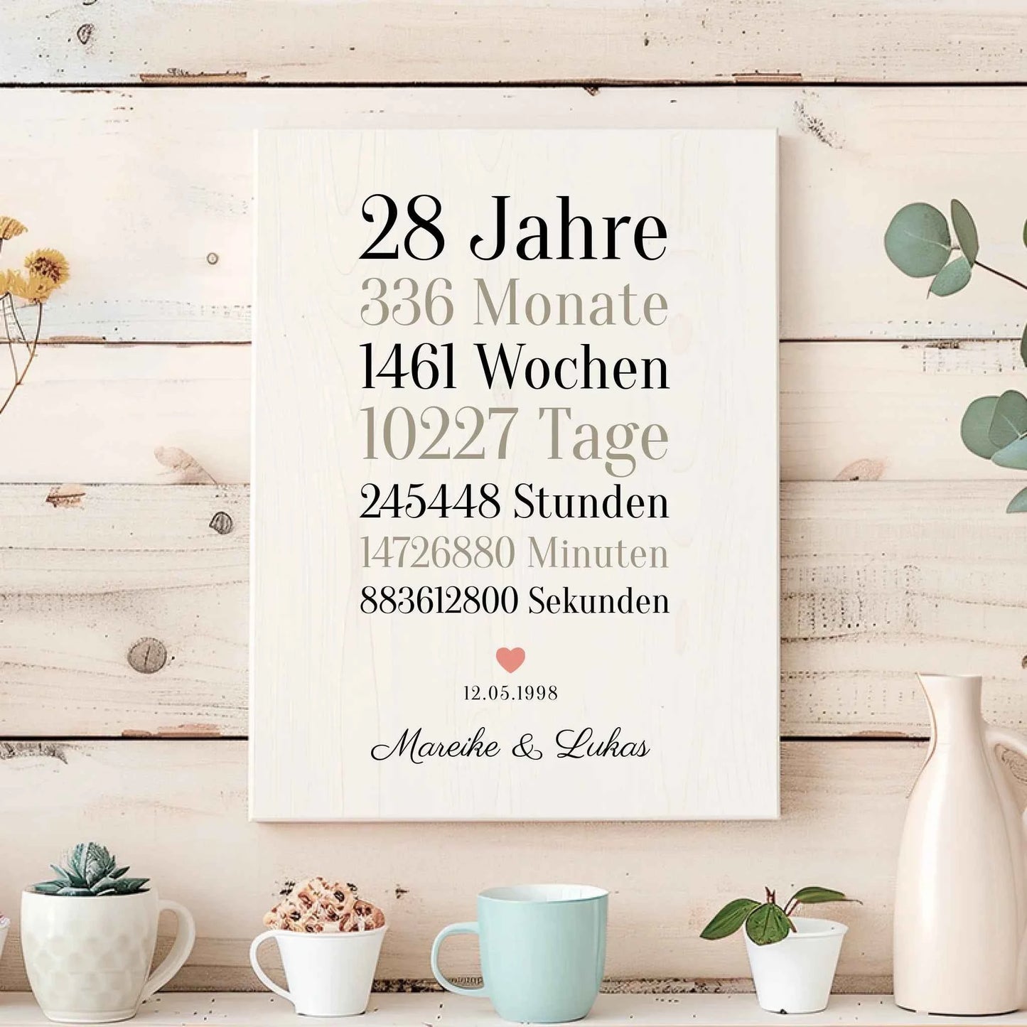 Geschenk Hochzeitstag