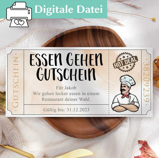 Gutschein Essen gehen Herzensprojekt Manufaktur