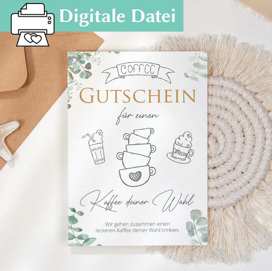 Gutschein für Kaffee & Kuchen Herzensprojekt Manufaktur