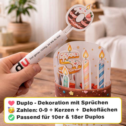 Duplo Banderole Geburtstag Herzensprojekt Manufaktur
