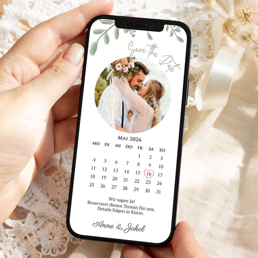 Save the Date WhatsApp Herzensprojekt Manufaktur
