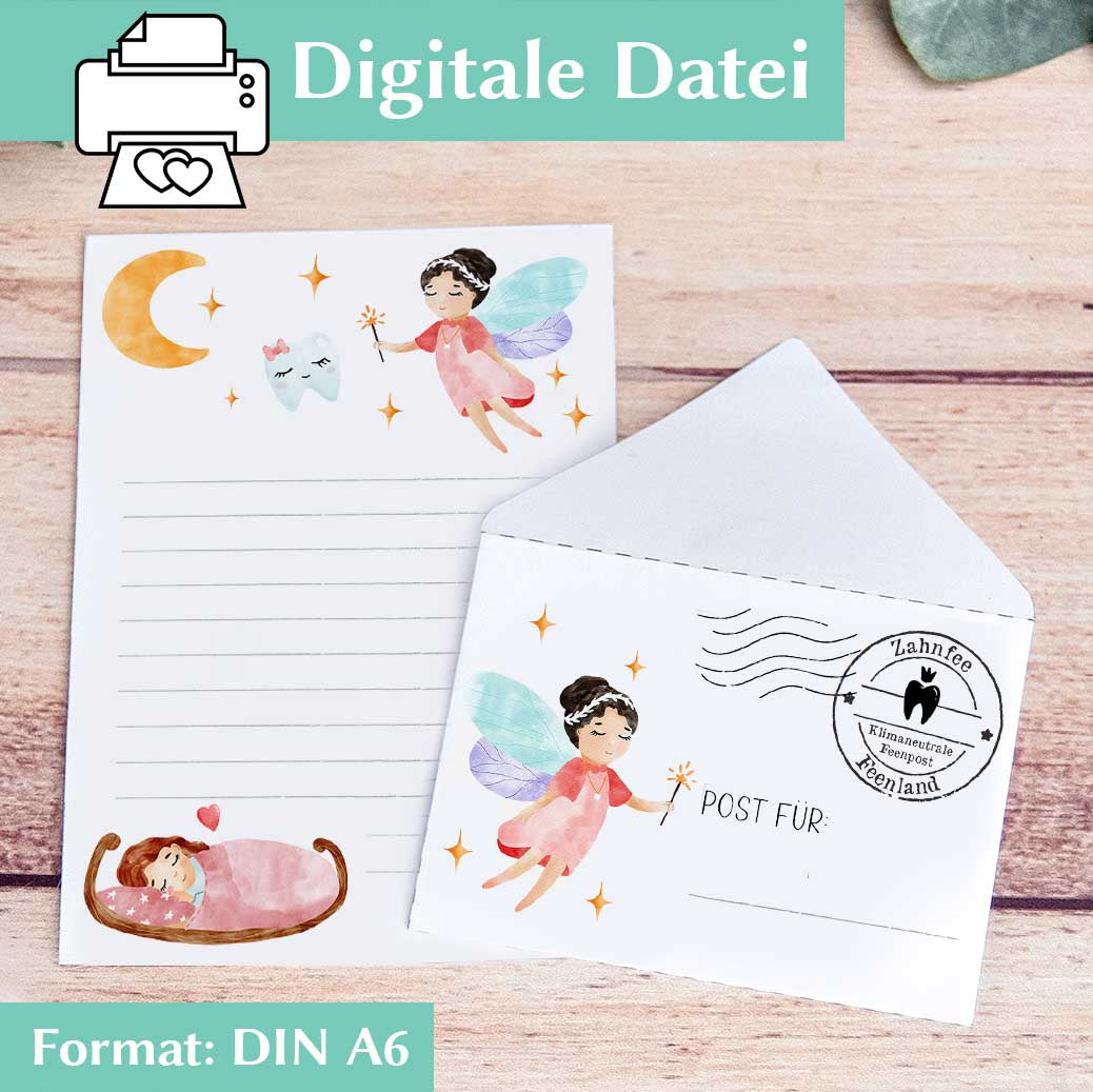 Zahnfee Briefvorlage Herzensprojekt Manufaktur