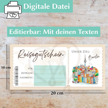 Kurzurlaub Berlin Gutschein Herzensprojekt Manufaktur