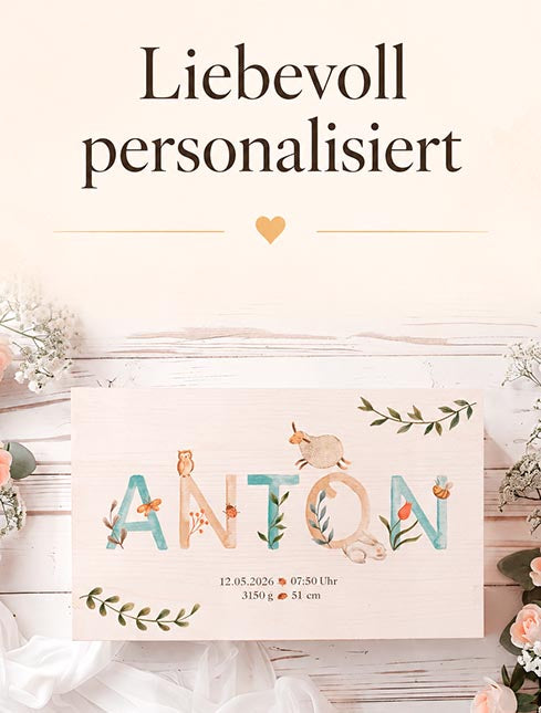 Besondere Geschenke zur Geburt