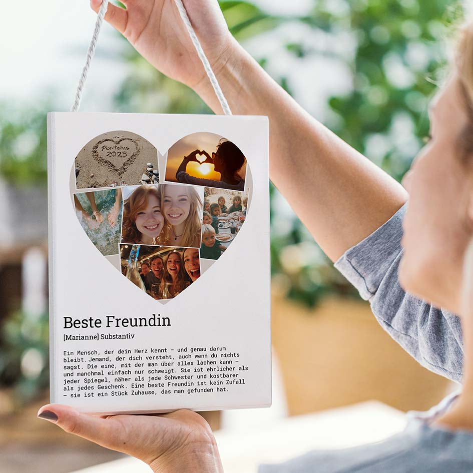 Beste Freundin Geschenk Herzensprojekt Manufaktur