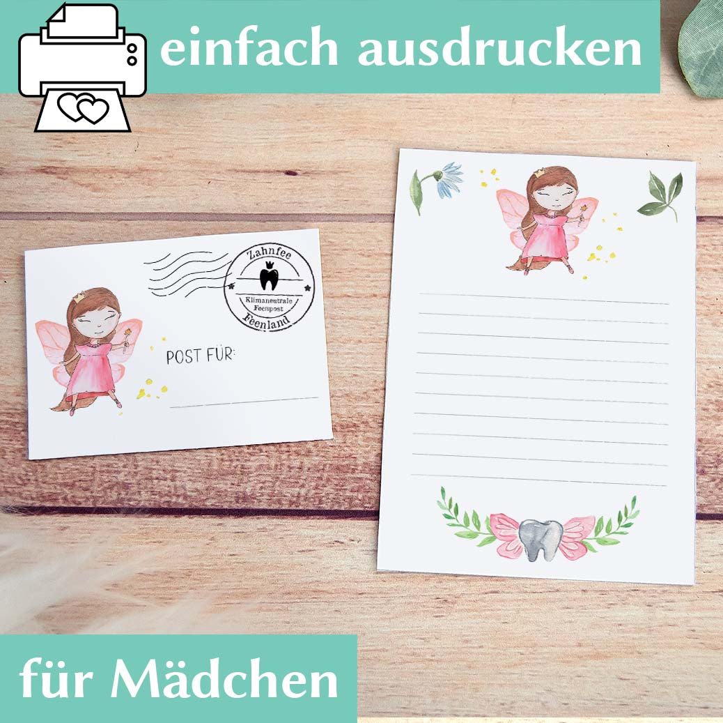 Brief von der Zahnfee Herzensprojekt Manufaktur