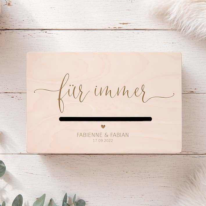 Briefbox Hochzeitspost Herzensprojekt Manufaktur