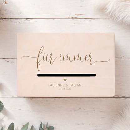 Briefbox Hochzeitspost Herzensprojekt Manufaktur
