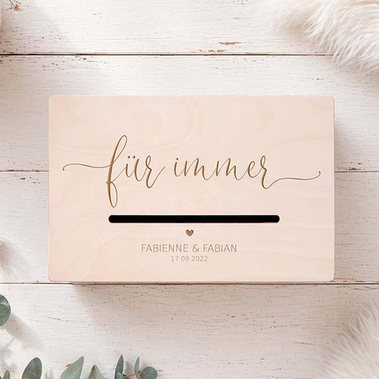 Briefbox Hochzeitspost Herzensprojekt Manufaktur