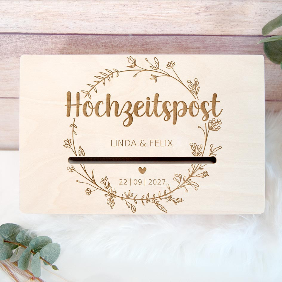 Briefbox Hochzeit Herzensprojekt Manufaktur