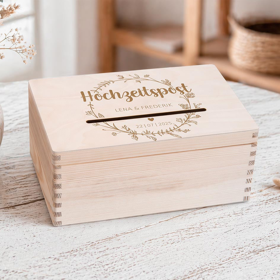 Briefbox Hochzeit Herzensprojekt Manufaktur