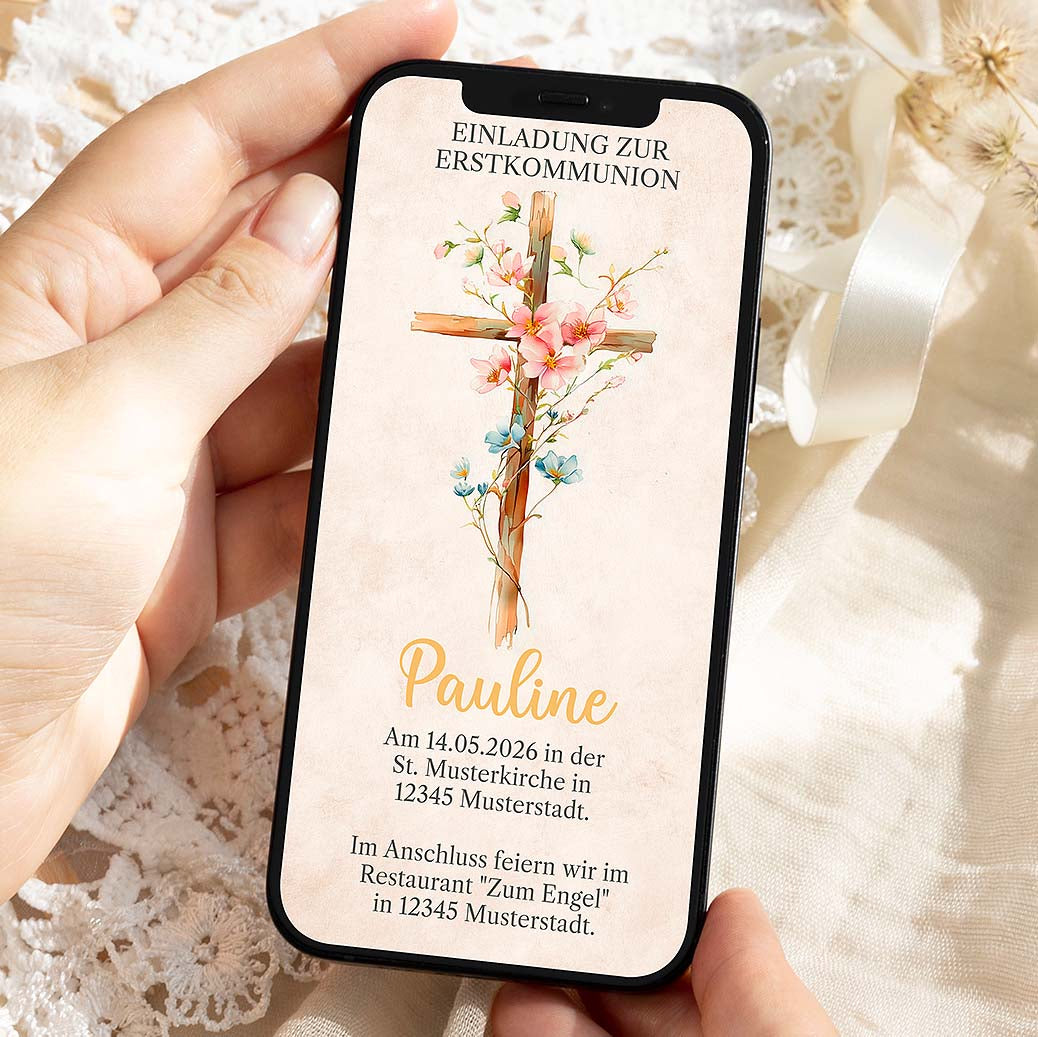 Einladung zur Erstkommunion
