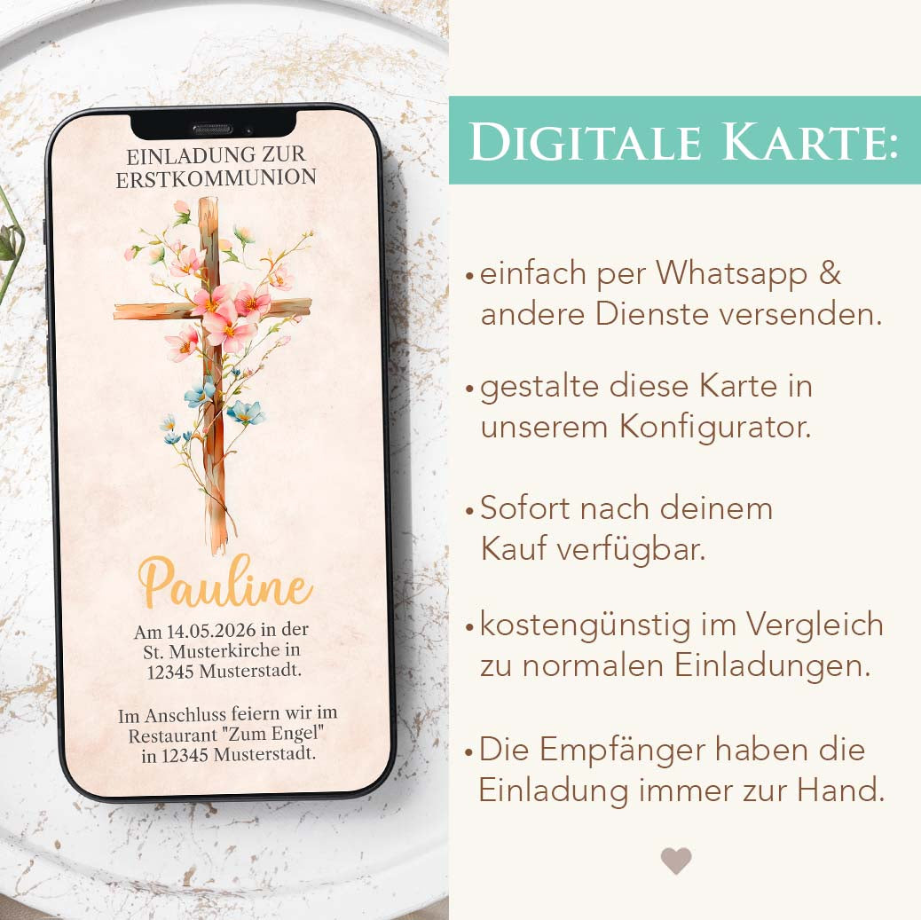 Einladung zur Erstkommunion