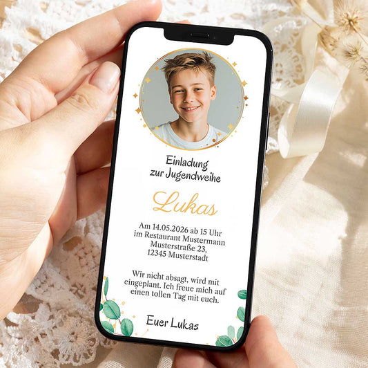 Einladung Jugendweihe