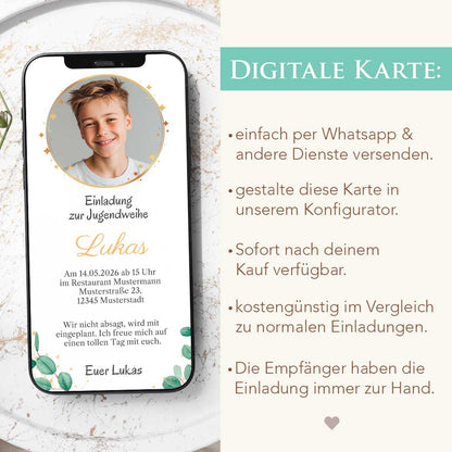 Einladung Jugendweihe