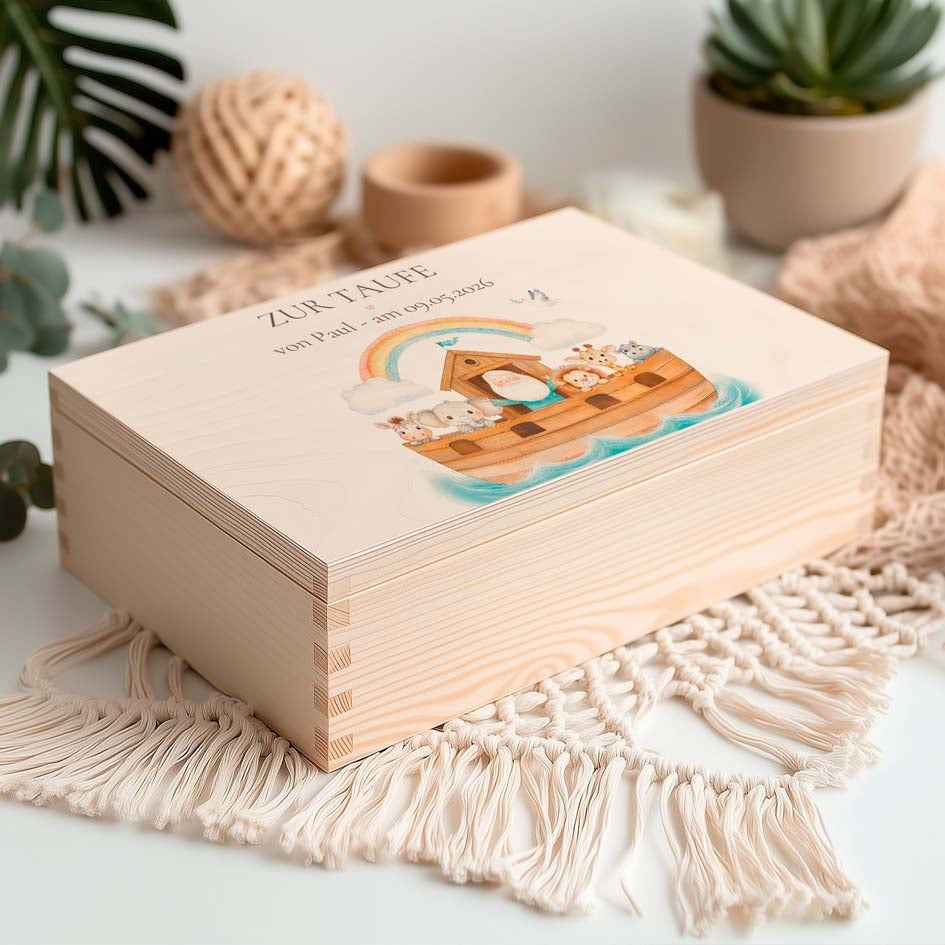 Erinnerungsbox Taufgeschenk