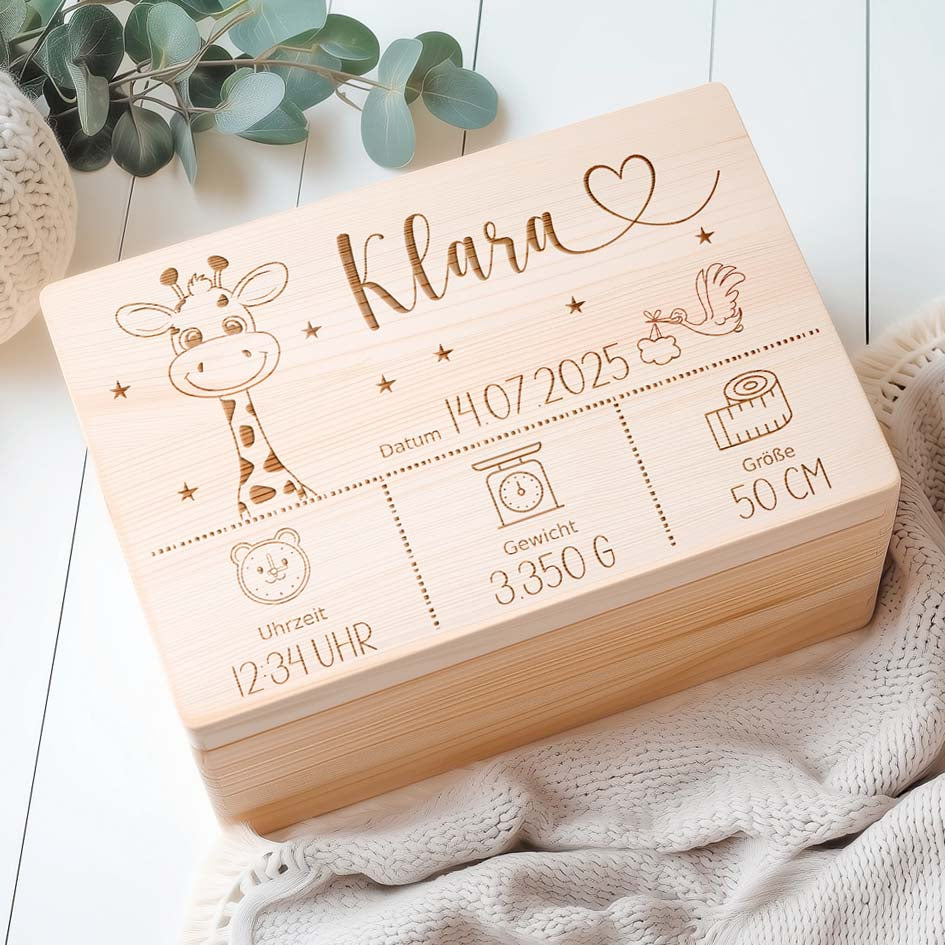 Erinnerungsbox Baby Herzensprojekt Manufaktur
