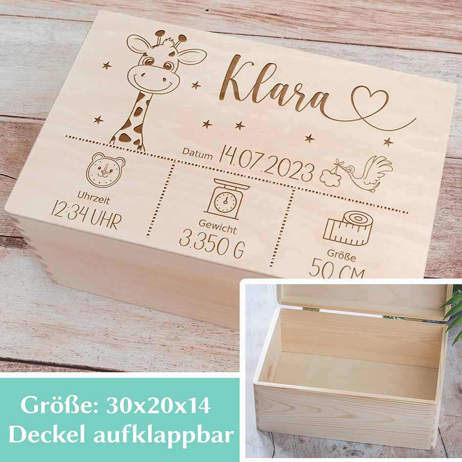 Erinnerungsbox Baby Herzensprojekt Manufaktur