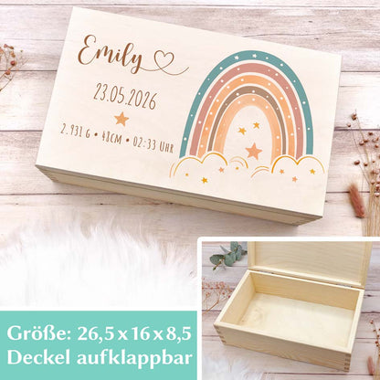 Erinnerungsbox Regenbogen Herzensprojekt Manufaktur