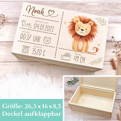 Erinnerungsbox zur Geburt Herzensprojekt Manufaktur