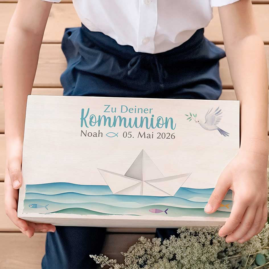Erinnerungskiste Kommunion Herzensprojekt Manufaktur