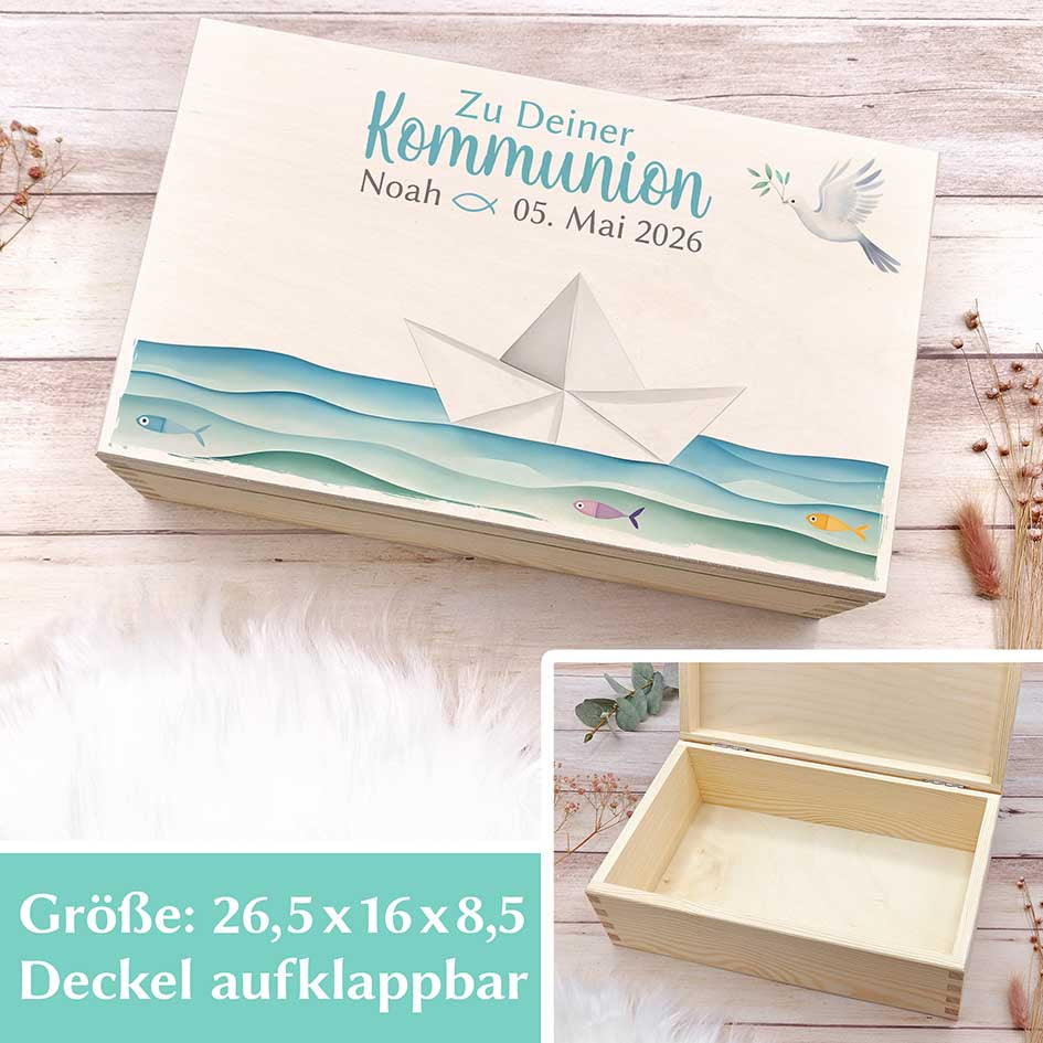 Erinnerungskiste Kommunion Herzensprojekt Manufaktur