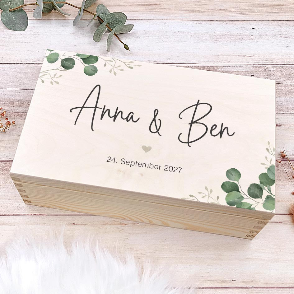 Erinnerungskiste zur Hochzeit Herzensprojekt Manufaktur