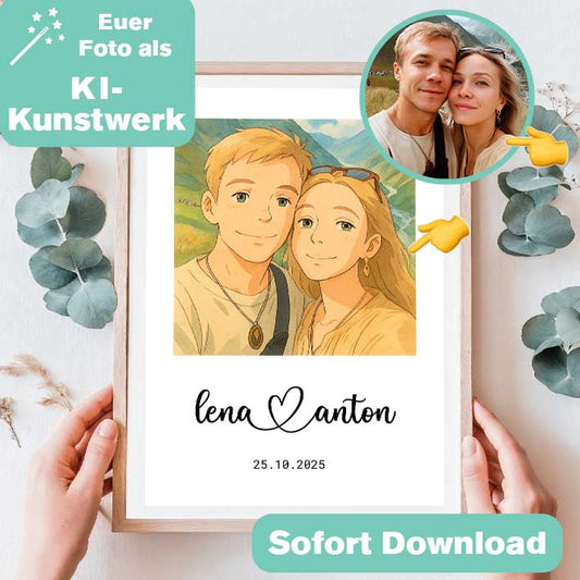 Euer Foto als Kunstwerk Herzensprojekt Manufaktur