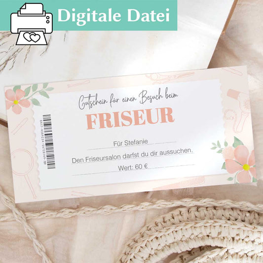 Friseurgutschein Herzensprojekt Manufaktur