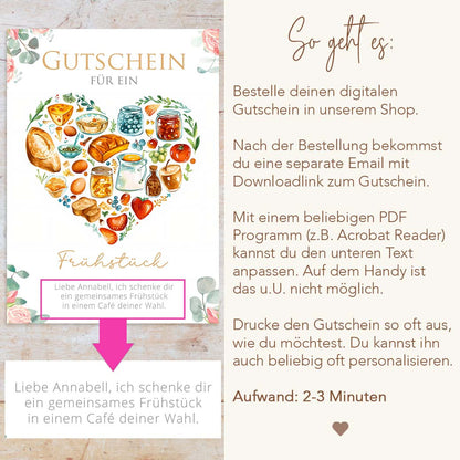 Verschenke ein Frühstück Herzensprojekt Manufaktur