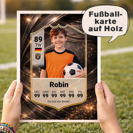 Fußballkarte Holz Herzensprojekt Manufaktur