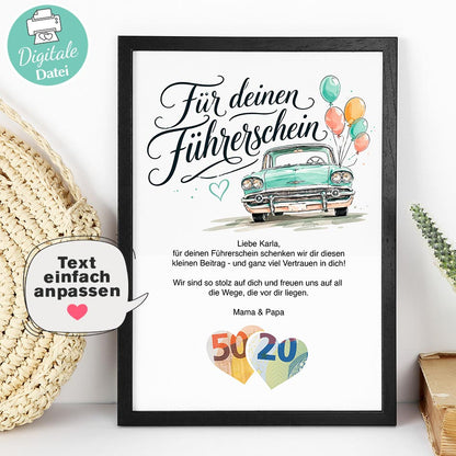 Geld zum Führerschein Herzensprojekt Manufaktur
