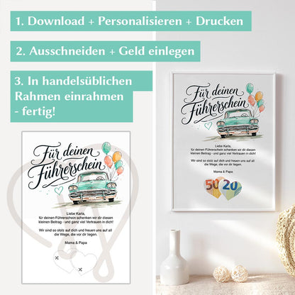 Geld zum Führerschein Herzensprojekt Manufaktur