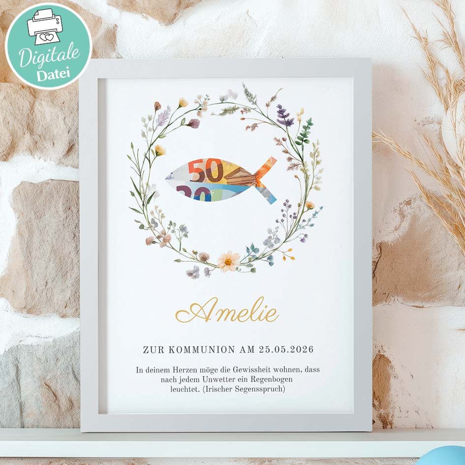 Geld schenken zur Kommunion