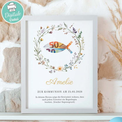 Geld schenken zur Kommunion