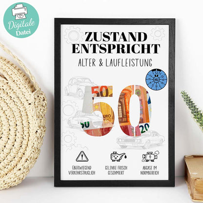 Geldgeschenk 50 Mann Herzensprojekt Manufaktur