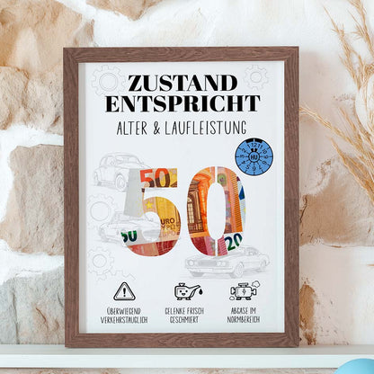 Geldgeschenk 50 Mann im Rahmen Herzensprojekt Manufaktur