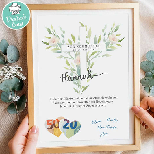 Geldgeschenk Kommunion