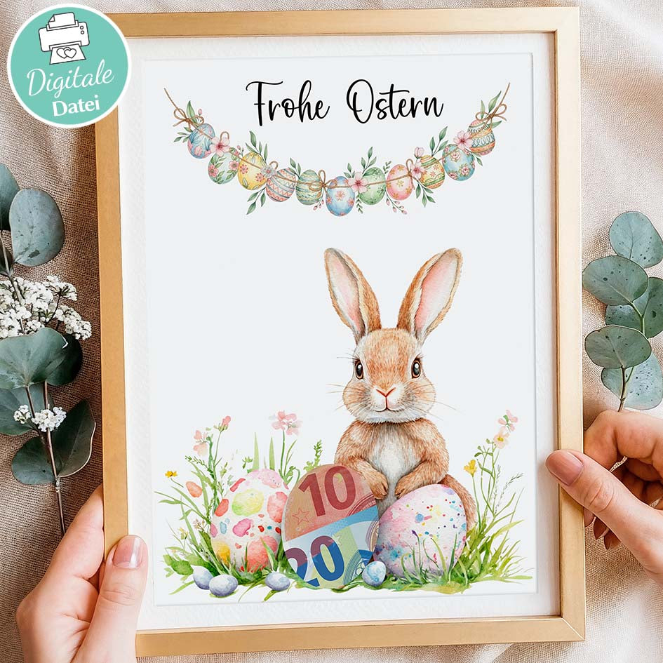 Geldgeschenk Ostern Herzensprojekt Manufaktur