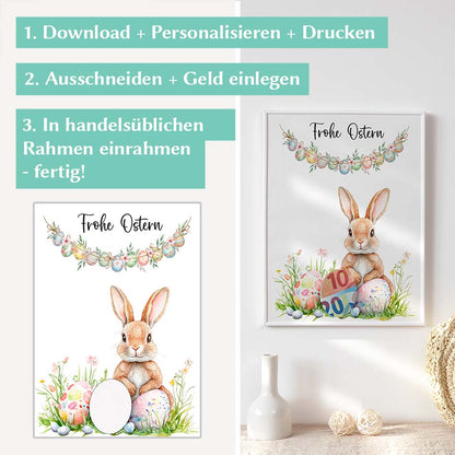 Geldgeschenk Ostern Herzensprojekt Manufaktur