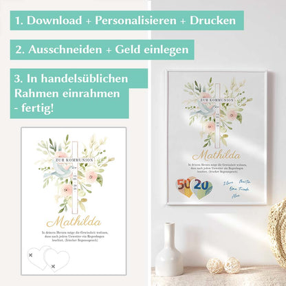 Geldgeschenk zur Kommunion