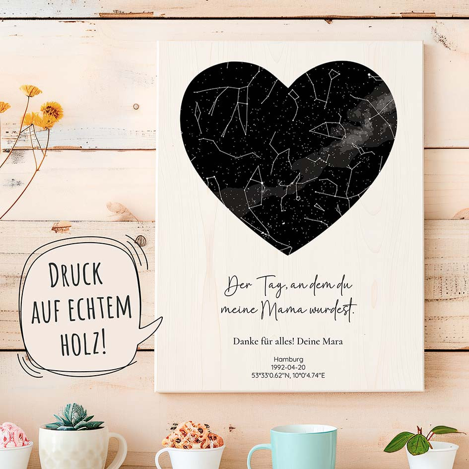 Geschenk erster Muttertag Herzensprojekt Manufaktur