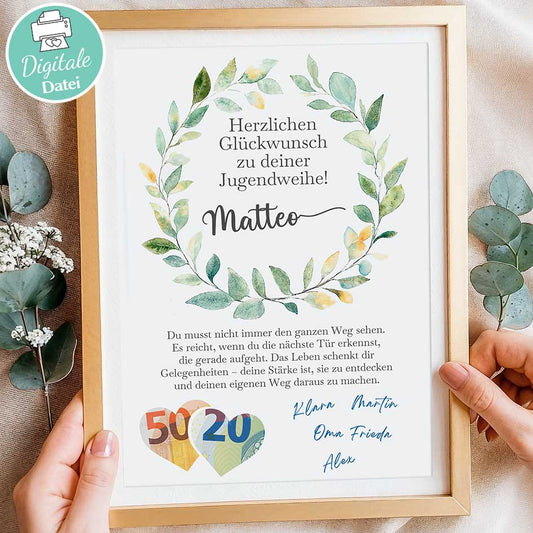 Geldgeschenk Jugendweihe Herzensprojekt Manufaktur