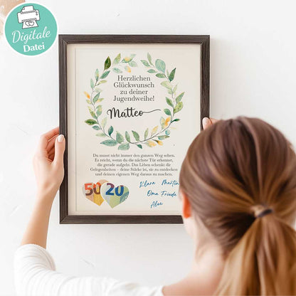 Geldgeschenk Jugendweihe Herzensprojekt Manufaktur