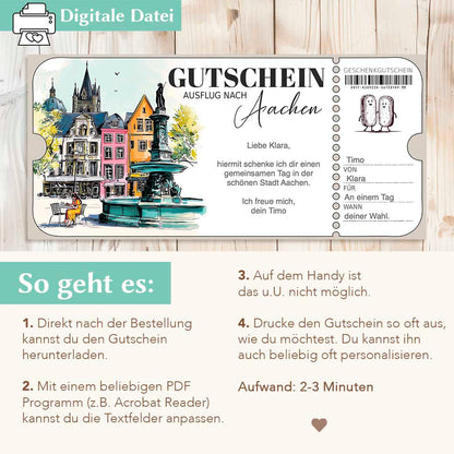 Gutschein Aachen Herzensprojekt Manufaktur