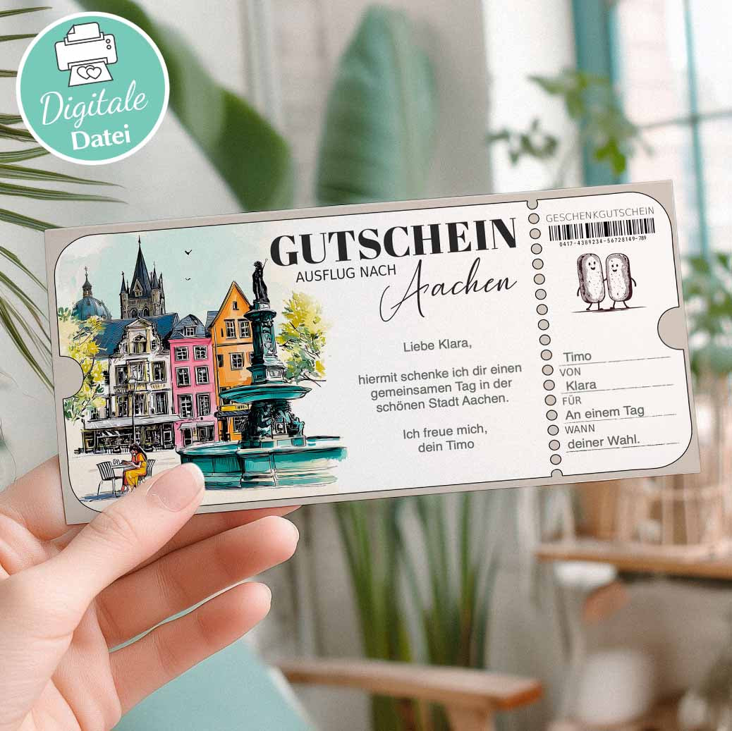 Gutschein Aachen Herzensprojekt Manufaktur